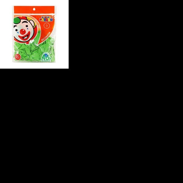 GLOBOS DECORATOR 9 BOL.C50 VERDE KIWI C.100